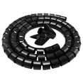 thumbnail image 1 of Billuyoard Organizador de cables en Flexible de 1,5/2m, 1 Uds., Protector de Cable de tubería de almacenamiento, enrollador de Cable de gestión, Type4 NO4 Billuyoard HA001580-15, 1 of 6