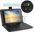 thumbnail image 2 of STARLIGHT- 7.9" Slim Pu Leather Case Cover W/ Keyboard Stand Usb 2.0 For Android Tablet Pc, 2 of 6