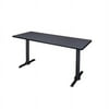 Regency Cain Rectangular Training Table in Grey