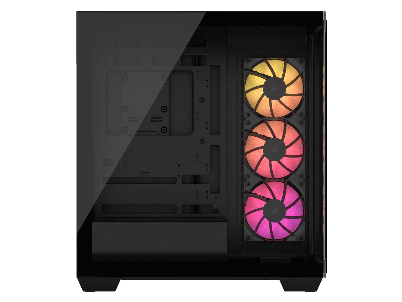 CORSAIR 3500X ARGB - Mid tower - extended ATX - windowed