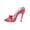 Red, variant on SmartBy Brooch Pin Shiny Rhinestones Inlaid High Heel Shape Pin Collar Coat Badge Dresses Party Evening Attire