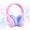 pink, variant on TRONSMART KH03 Kids over-Ear Bluetooth Headphones with Mic,ANC,70H Playtime LED Lights,Foldable Wired Wireless for Tablet PC Phone,Pink