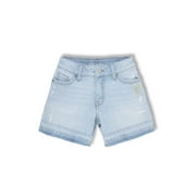 Girls Baggy Denim Shorts, Size 5-18