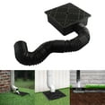 Low Profile Drain Kit for Catch Basin, 9.05×9.05in Underground Water