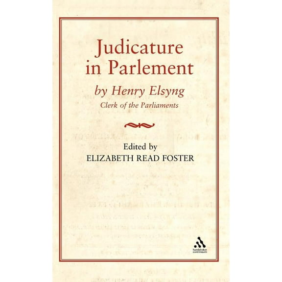 Judicature in Parlement, (Hardcover)
