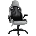 thumbnail image 1 of Vinsetto High-Back Gaming Office Chair Swivel Racing Computer Chair with Flip-up Armrests and Adjustable Height, 1 of 10