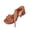 Brown, variant on Sandals for Women Dressy Summer Peep Toe Slingback Chunky Stacked Heel Ankle Booties Ankle Buckle Strap Sandals Brown 8.5