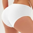 thumbnail image 6 of Ruimatai Women's Low Rise Ribbed Briefs Soft Nylon Stretch Underwear Comfortable Everyday Panties Solid Color, 6 of 9