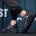 thumbnail image 5 of PPCHVOMEY Comfort Men&Women Shoes Fashion Sneakers for Women Men Breathable Lightweight Tennis Sneakers Running Walking Sneakers with Blade Non Slip Sole, 5 of 9
