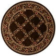 thumbnail image 4 of SAFAVIEH Lyndhurst Marshall Floral Border Area Rug, Brown, 4' x 6', 4 of 6