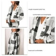 thumbnail image 1 of Top A Cuadros Con Botones, Camisas A Cuadros Sueltas Y Cómodas De Un Solo Pecho Para El Trabajo ANGGREK Otros, 1 of 7