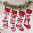 thumbnail image 2 of Bearachild Tejer bolsa de Navidad Envoltura Embalaje Medias de almacenamiento Calcetines elásticos Colgante Colgante Niños Regalo Fiesta Accesorios Dulces Kits de decoración para fiestas Tipo 4 Bearachild HA069962-04, 2 of 6