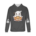 thumbnail image 3 of Blusa con capucha de manga larga para hombre, moda para el Día de Todos los Santos, estampado de fantasmas, sudadera con capucha y cordón para el tiempo libre, sudadera con capucha para hombre, blusa, 3 of 3
