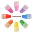 thumbnail image 4 of Colorful Disposable Paper Cups,50 PCS 9 OZ Creative Educational Toys Arts Craft Supplies, DIY Paper Cups  (White), 4 of 6