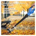 thumbnail image 4 of 20V Cordless Electric Leaf Blower, 2-Speed Control 60MPH/ 130MPH Portable Handheld Sweeper With Extension Tubes 2.0Ah Battery ,Easy to Use, 4 of 6