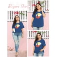 thumbnail image 3 of XCHQRTI Beach Shirts Women's Plus Size Graphic Tees Sunrise Sunset T-Shirts Casual Short Sleeve Vacation Tshirt, 3 of 9