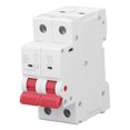 thumbnail image 2 of Disyuntor 2P, 400 V 25 Mm² Cableado Máximo Función De Aislamiento De Sobrecarga Capacidad De Ruptura 6 KA Interruptor De Protección Contra Fugas Para Aplicaciones Industriales, 2 of 7