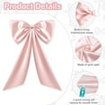 thumbnail image 5 of 40×24 Inch Large Bow for Room Decor - Big Satin Bows,Giant Ribbon Tie Bows for Birthday Party Backdrop Hanging Wall Decoration, 5 of 8