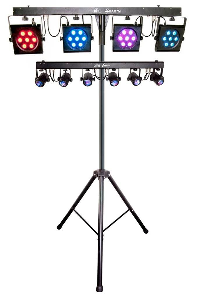 Chauvet DJ 4BAR TRI USB + 6SPOT LED Stage Light Kit Bar System w