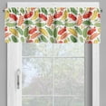 thumbnail image 4 of Ambesonne Rowan Valance & Curtain, Autumnal Flora Pattern, 55"x36", Multicolor, 4 of 6