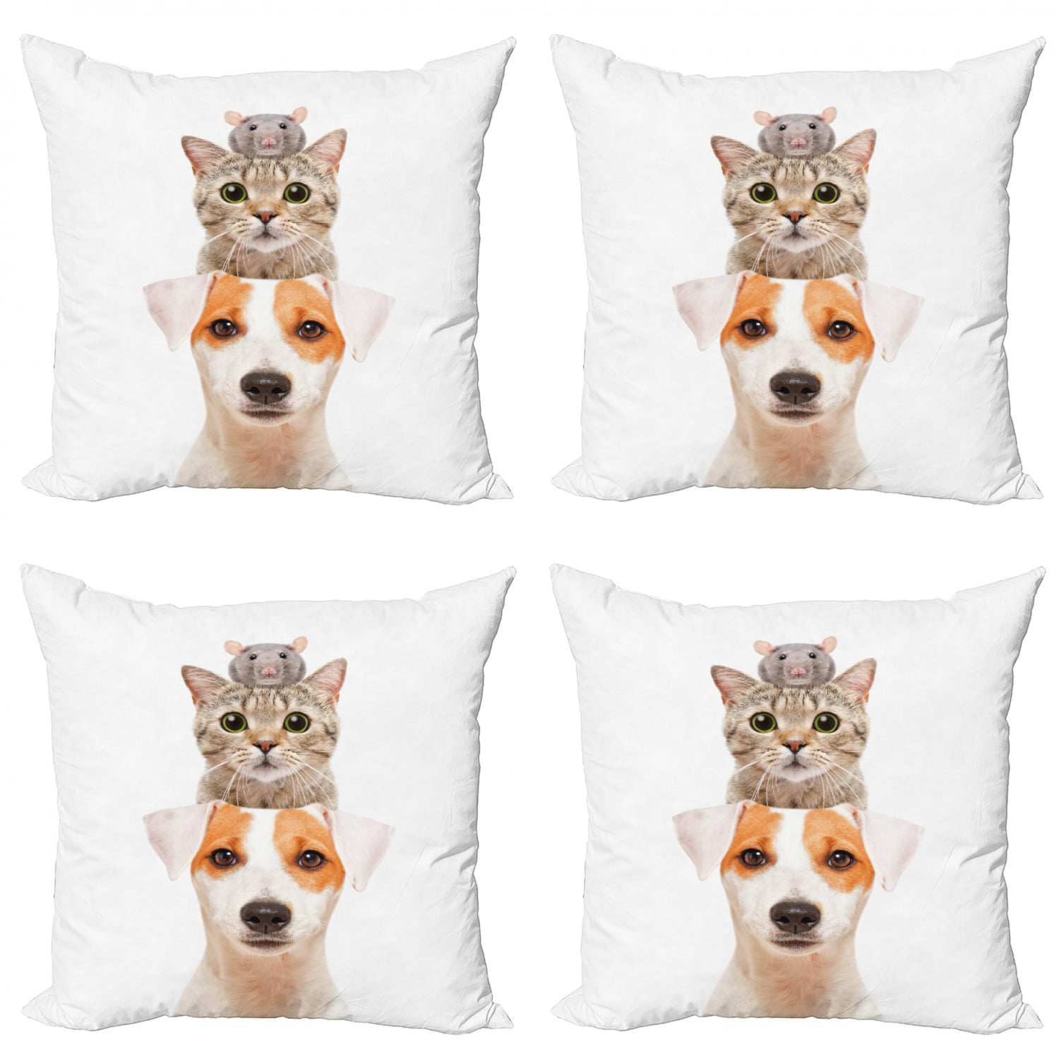 Panda Animal Water Colour Linen Cushions Cover Sofa Throw Pillow Case 