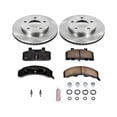 thumbnail image 3 of Power Stop Front Stock Replacement Brake Pad and Rotor Kit KOE1487, 3 of 8