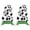 Color 2, variant on 2Pcs Large Football Balloons 59x32 Inch Giant Self Standing Soccer Balloons Tower Large Soccer Party Decorations for Birthday Party