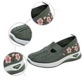 thumbnail image 6 of YOUYEDIAN Womens Orthopedic Shoes Arch Support Nurse Shoes Lightweight Slip on Non Slip Volleyball Shoes Mesh Stretch Comfortable 2026 New Orthopedic Shoes (Green), 6 of 7