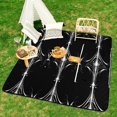 thumbnail image 6 of Bohemian Pattern Picnic Blanket Waterproof Outdoor Beach Blanket Hand-held Pad Suitable for Travel, Camping, Beach, Family Gatherings, 6 of 7
