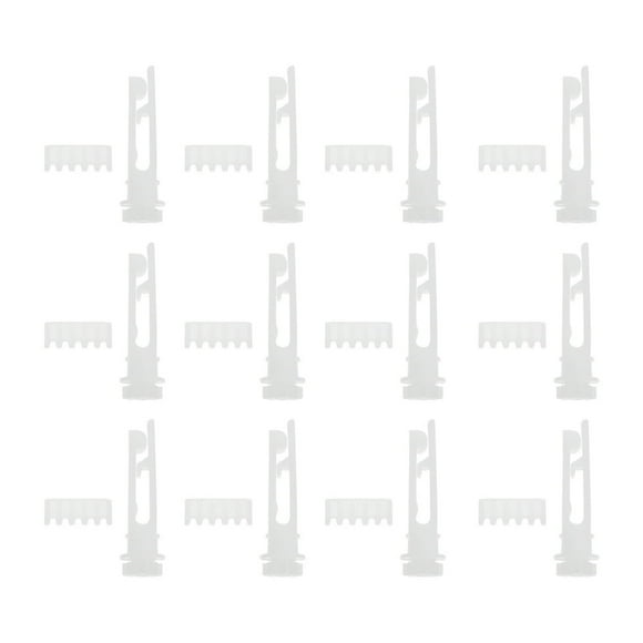 SUGARMOM Vertical Blind Carrier Replacement Blinds Sliding Doors Windows Blinds Repair Clips
Stems White Clip