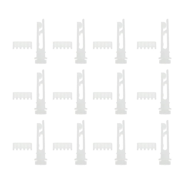 EIGTHTAIL Vertical Blind Carrier Replacement Blinds Sliding Doors Windows Blinds Repair Clips
Stems White Clip