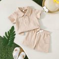 thumbnail image 2 of UAYOTSE Toddler Baby Boys Clothes Summer Outfits Shirt Shorts Set 2Pcs Boys Clothing Sets,Sizes 2-3 Years, 2 of 9