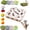 Beige-a, variant on Cat Puzzle Felt Maze Box Cat Toys,Cats Scratch Puzzles Enrichment Box,Interactive Cats Puzzle Toy,pet Maze and Boxes Game,Self Play Enrichment Toy with Balls,Brain Game Toys Indoor