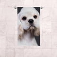 thumbnail image 6 of GZHJMY Fingertip Hand Towels, 2 Pack Pcs American Cocker Spaniel Puppy Portrait Absorbent Face Bath Towels for Bathroom Kitchen, 30"x15", 6 of 6