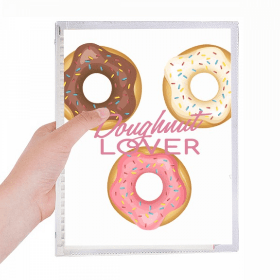 three western dessert food notebook loose diary refillable journal statiry