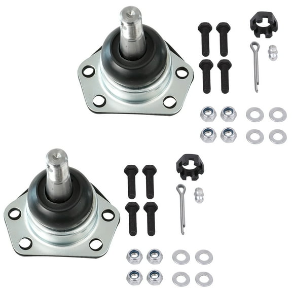 Detroit Axle - RWD Front 2pc Ball Joints for 2000-2001 Dodge Ram 1500, 2 Lower Ball Joints Pair Replacement