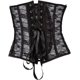 thumbnail image 4 of Women's Corset, Elegant, Cosplay Corset, Lacing, Gothic Costume, Corset with Adjustable Mesh Design, Encanto Cosplay Costume, Black, L, 4 of 5