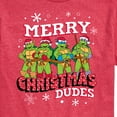 thumbnail image 3 of Teenage Muntant Ninja Turtles - Merry Christmas Dude  - Men's Short Sleeve Graphic T-Shirt, 3 of 5