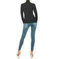 thumbnail image 4 of Moa Collection Turtleneck Long Sleeve Pullover Sweaters Women's, 4 of 4