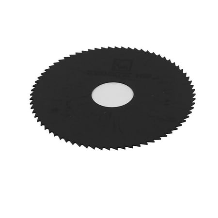- HSS 63mm x 0.6mm x 16mm 72T Teeth Round Cutting Disc Slitting Saw Blade