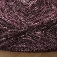 thumbnail image 3 of SAFAVIEH Ikat Orinda Distressed Area Rug, Purple, 6' x 6' Round, 3 of 10