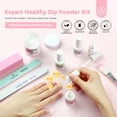 thumbnail image 5 of Saviland Dip Powder Nail Kit - 60g Larger Capacity Clear Dip Powder Kit With 3PCS Dip Powder Liquid Set Manicure Dip Nails Tools Kit, 5 of 8