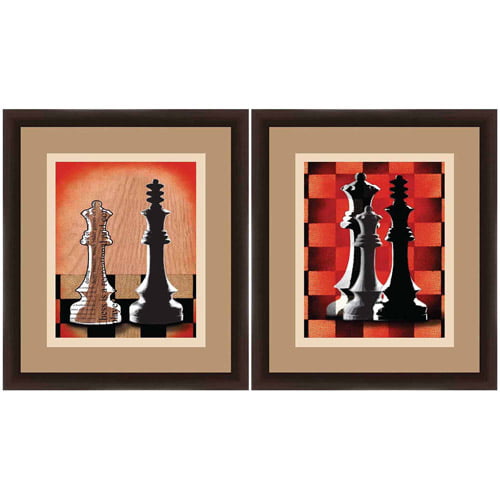 Wall Decor Poster.Fine Graphic Art Design.Shakespeare Chess Game.Room art.180
