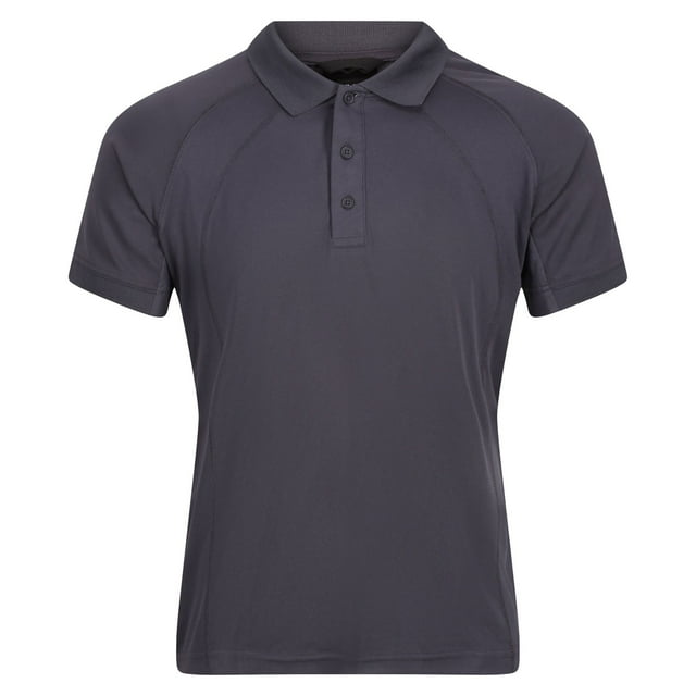 Regatta - Polo para trabajar de manga corta Modelo Coolweave para hombre/caballero - Verano/ Vacaciones (metal)