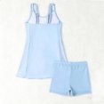 thumbnail image 5 of Piuwrlz Girl Swimsuit 7 Years Kids Swimwear 2PC Sets Beach Swimming Suit Light Blue Size 7 Years, 5 of 6
