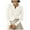 White, variant on Sentmoon Fall Sweaters V Neck Breathable Long Sleeve Fall Outfits for Women 2025 Solid Color Oversized Loose Outfits for Women Trendy Winter for Chilly Winter Mornings White L