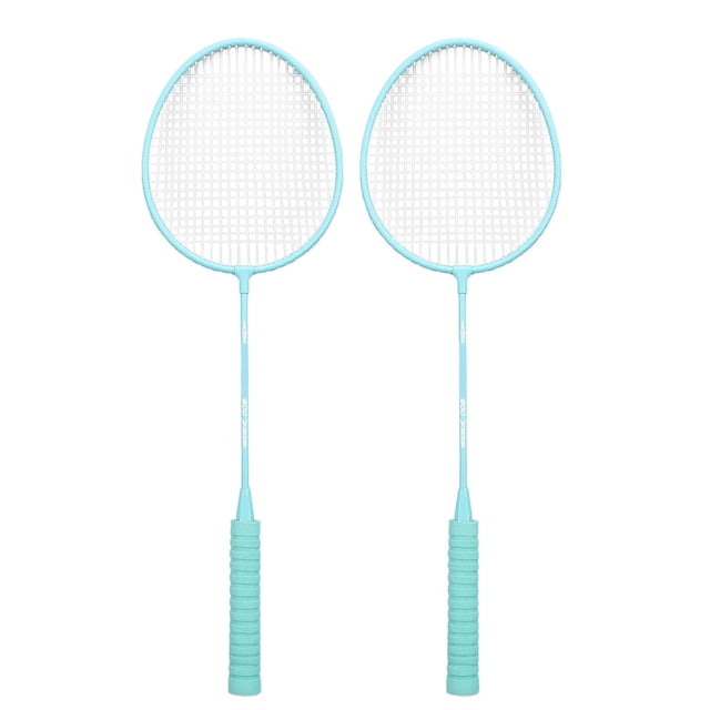 Raquetas De Bádminton Con Agarre Suave, Juego De Shuttlecocks Livianos Juego De 2 Jugadores Con Bolsa De Transporte Para Entretenimiento De Entrenamiento