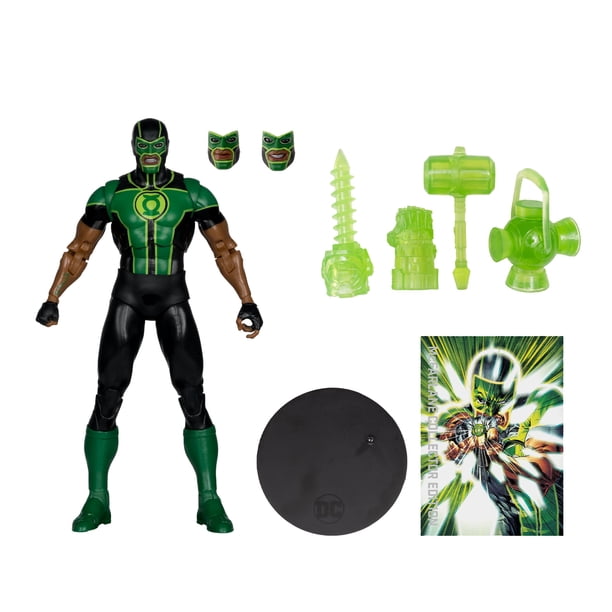 McFarlane Toys - DC Multiverse Linterna Verde (Simon BAZ) Figura de 7 pulgadas McFarlane Edición Coleccionista #26