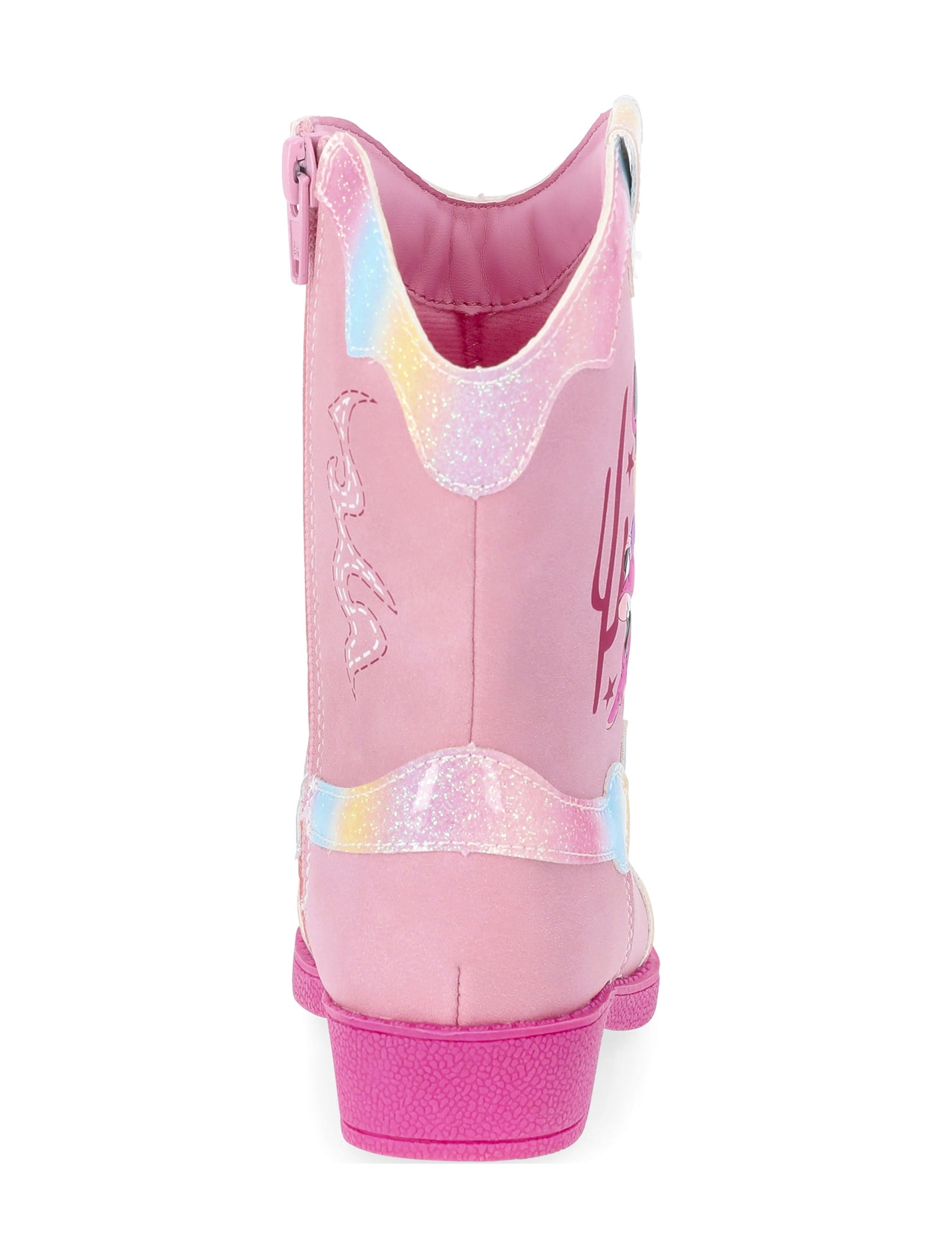 Disney Minnie Mouse Toddler Girls Western Cowboy Boots