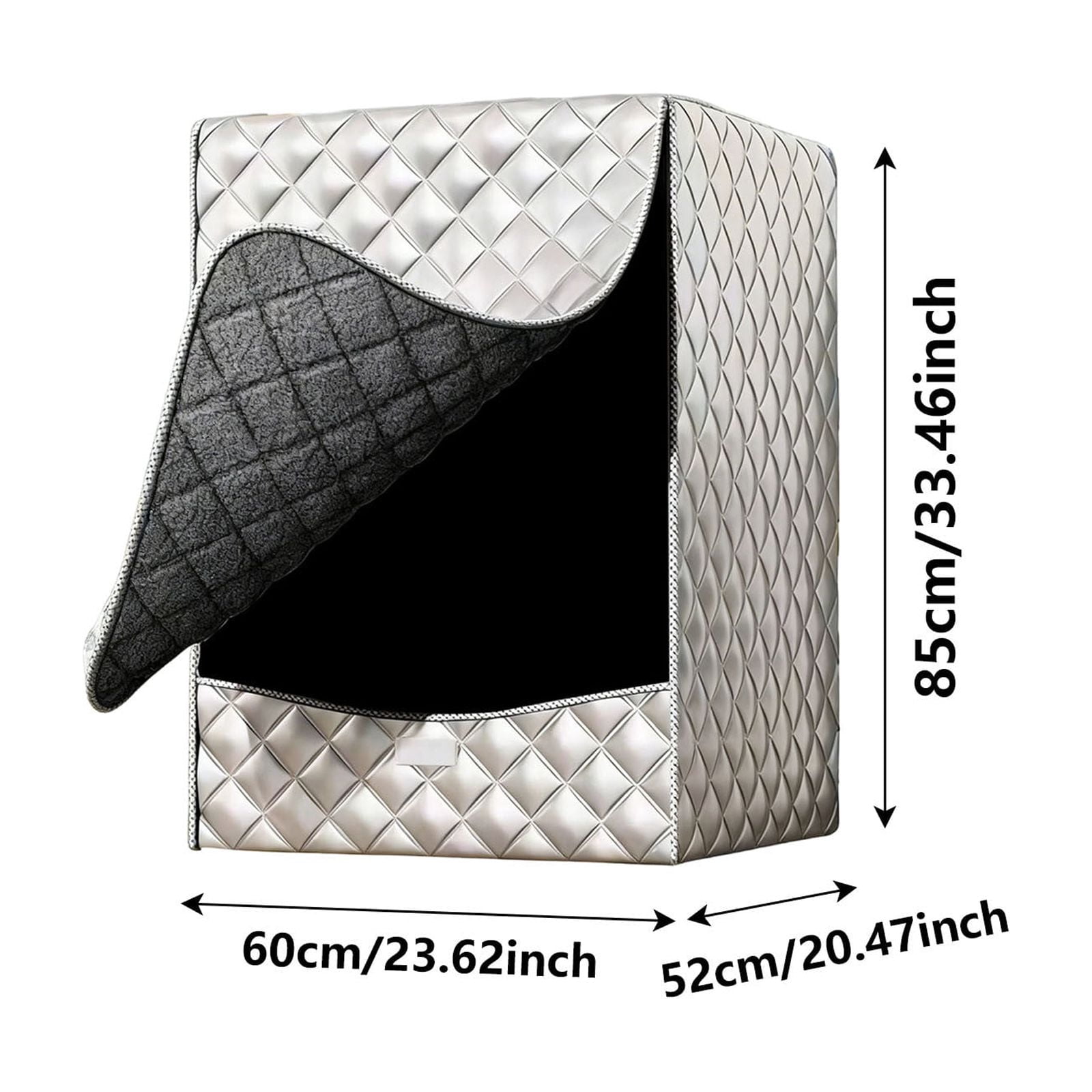 Smart Home Accessories Front-Loading Washer and Dryer Cover for Home and Outdoor Use for Top- Units and Weather Easy Fit and Clean